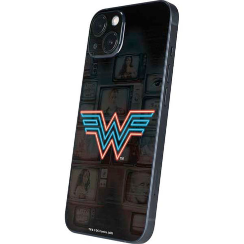 Wonder Woman 1984 (2020) Neon Logo iPhone 14 Plus Skin